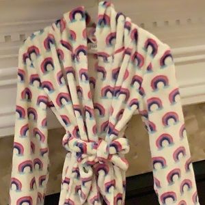 Hatley girls fuzzy robe